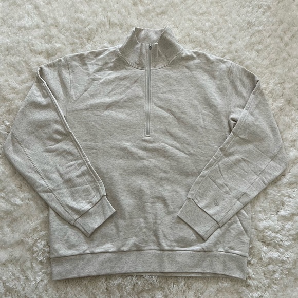 Lululemon French Terry Oversized Half Zip - Picture 1 of 7